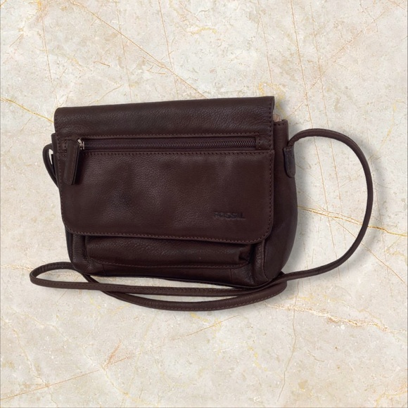 Fossil Leather Crossbody - Picture 3 of 4
